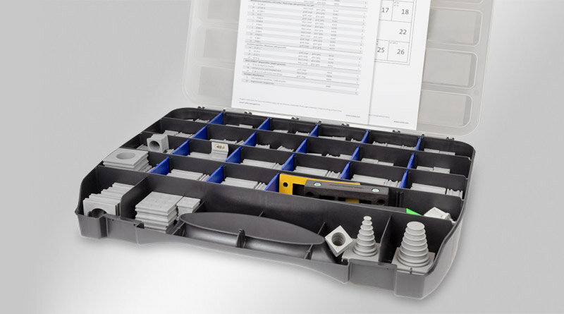 KT / QT グロメット用サービスボックス ケーブルグロメット用サービス